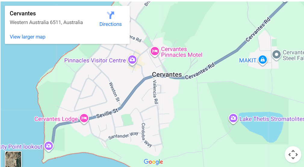 Cervantes, el pueblo de Australia con calles españolas 