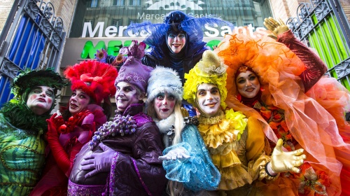 Carnaval en Barcelona.